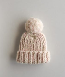 Snow Day Hat with pom pom