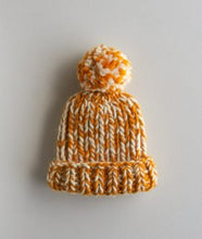 Load image into Gallery viewer, Snow Day Hat with pom pom